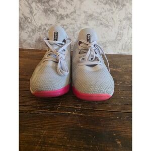 Under Armour TriBase Reign 2 Womens Training Shoes Grey Pink 3022614-101Size 8.5